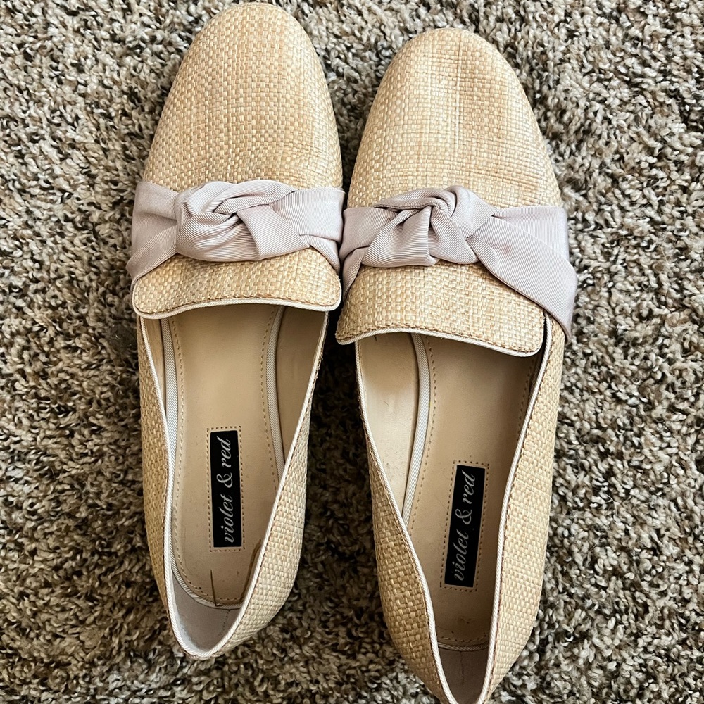 Size 10 tan loafers